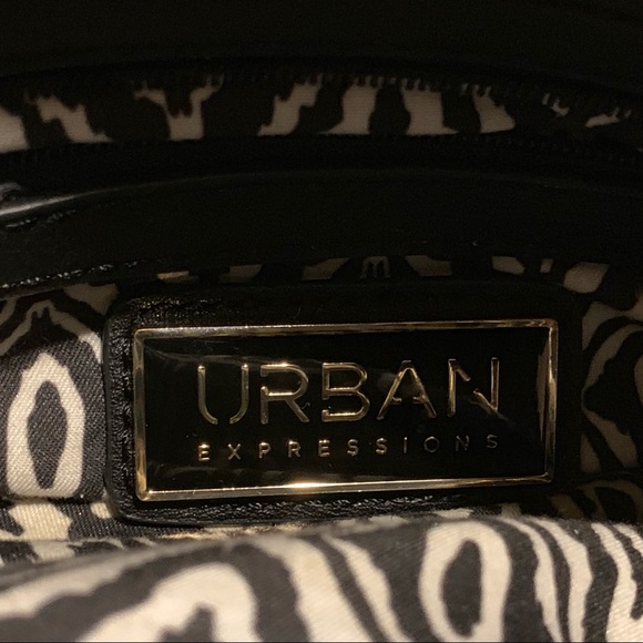 Urban Expression Black Large  Hansbag - Picture 7 of 8